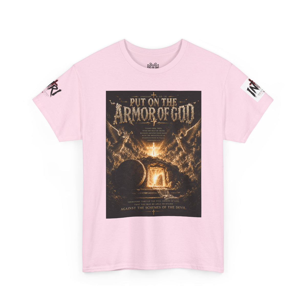 Armor of God T-Shirt — "God Is Not Done With You" Christian Faith Tee
