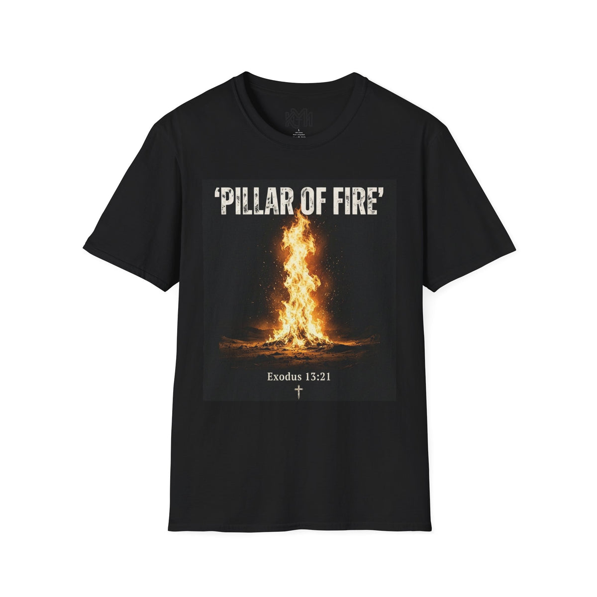 Pillar of Fire T‑Shirt — Biblical Exodus 13:21 Inspirational Faith Tee