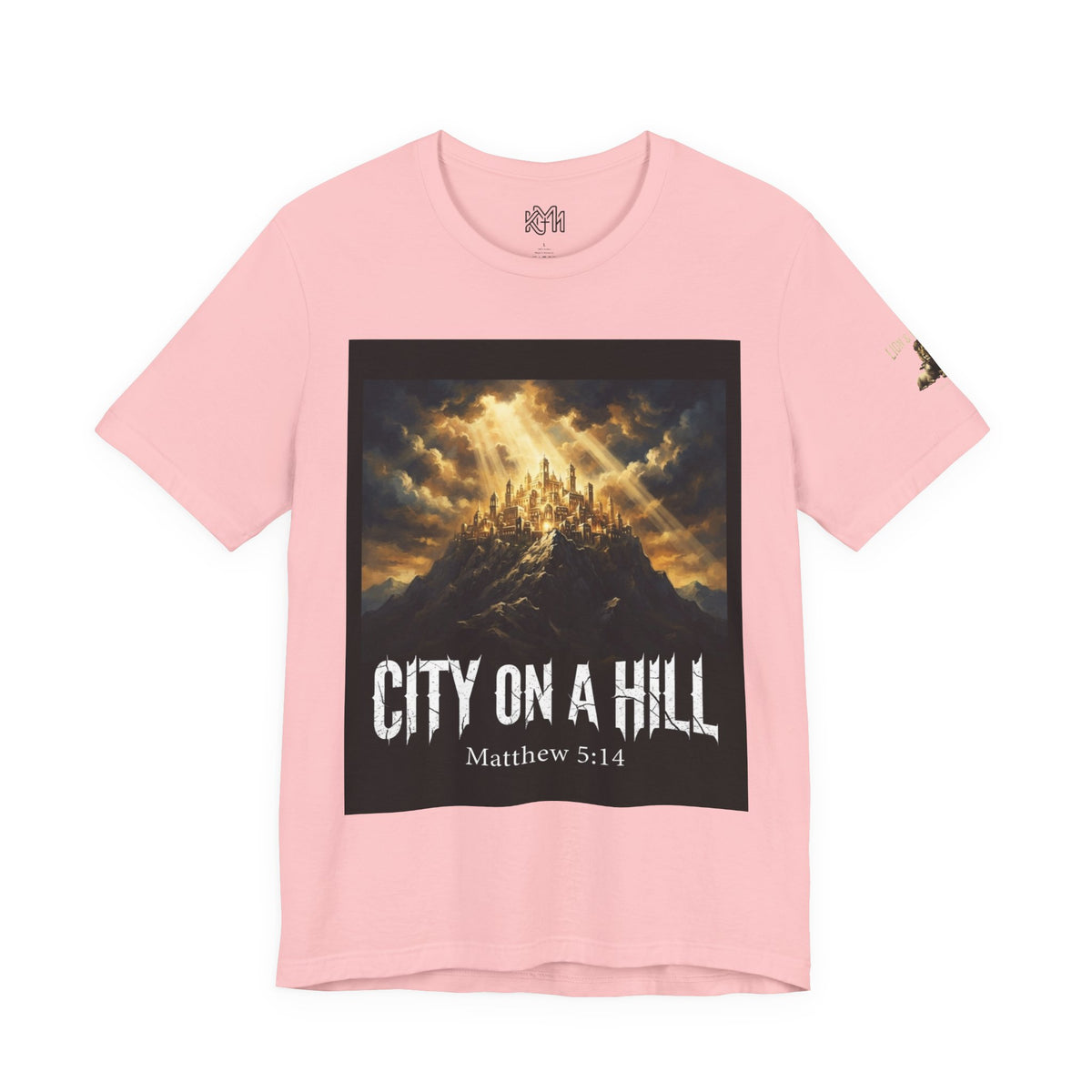 City on a Hill T-Shirt — Matthew 5:14 Christian Faith Tee