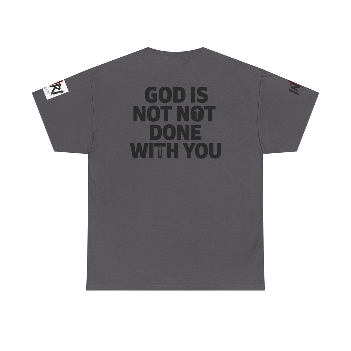 Armor of God T-Shirt — "God Is Not Done With You" Christian Faith Tee