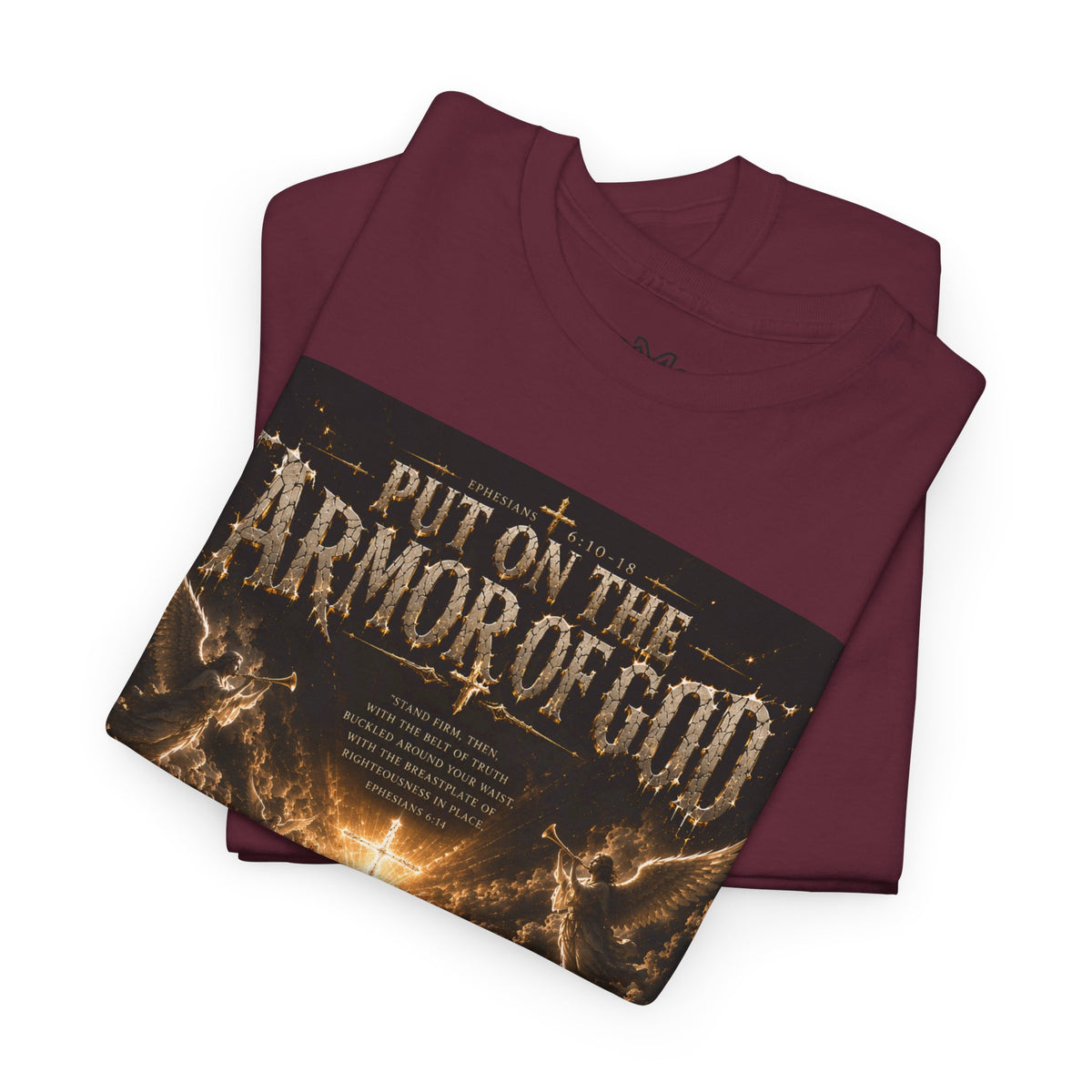 Armor of God T-Shirt — "God Is Not Done With You" Christian Faith Tee
