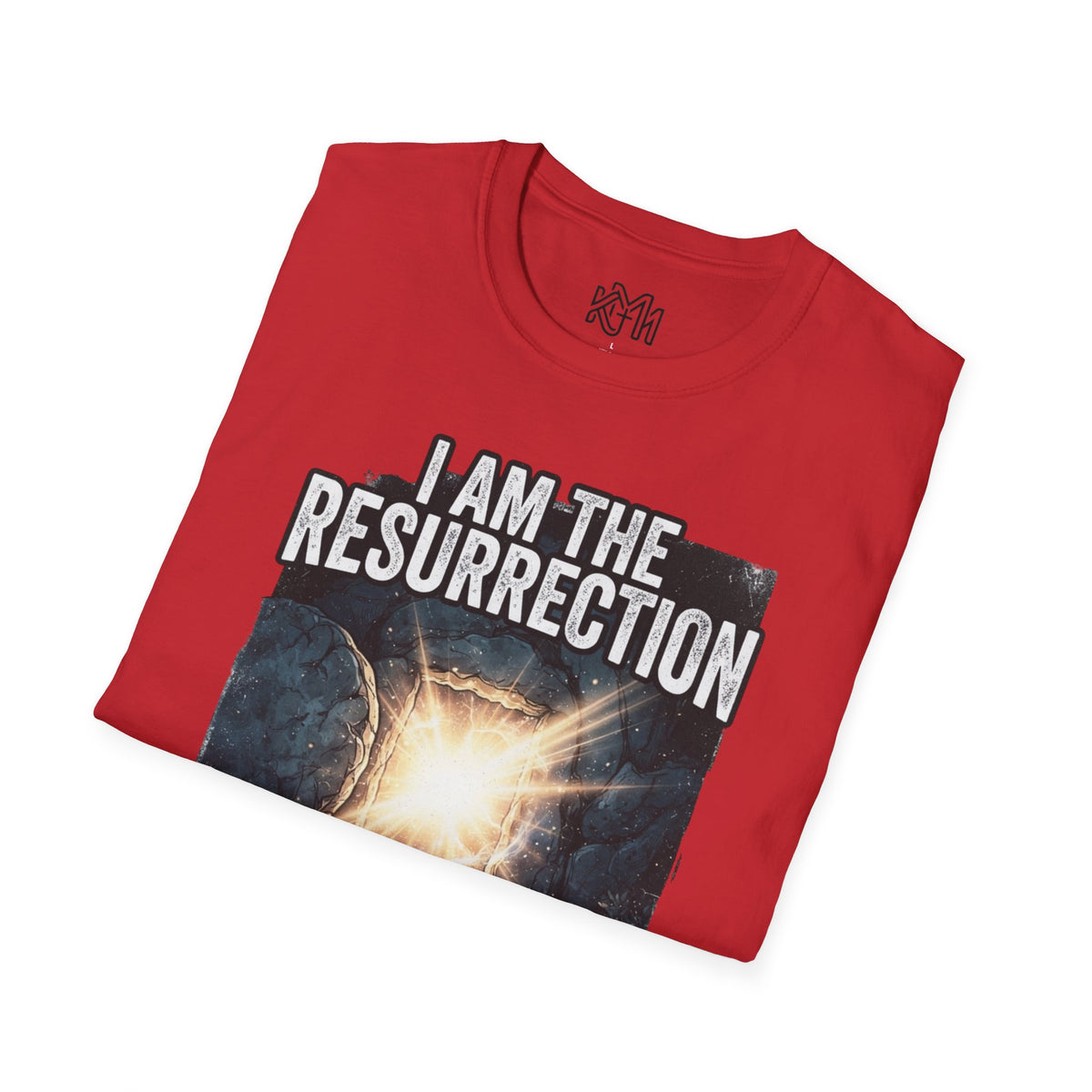 I Am The Resurrection T-Shirt — John 11:25 Christian Easter Tee