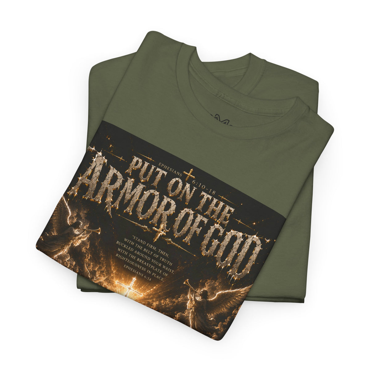 Armor of God T-Shirt — "God Is Not Done With You" Christian Faith Tee