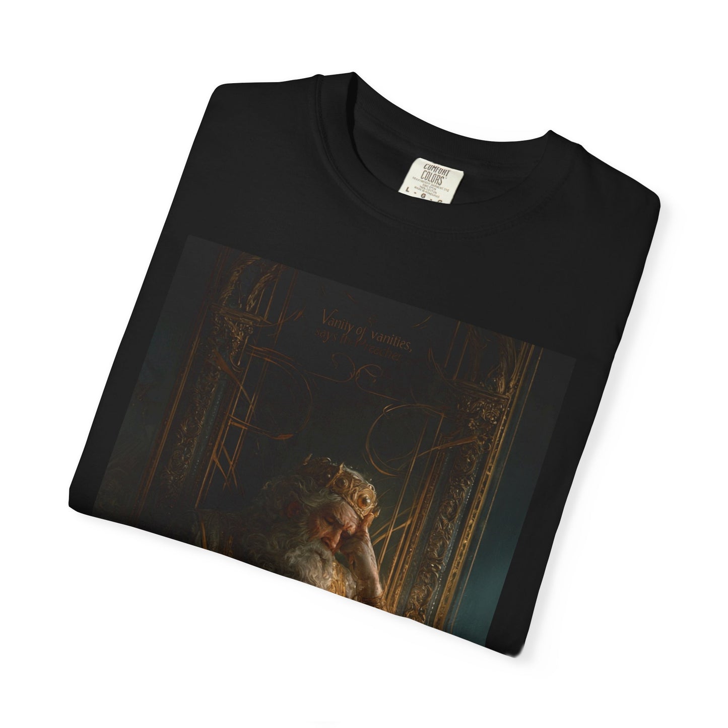 Royal Portrait T-Shirt — Classic King Painting Graphic Tee
