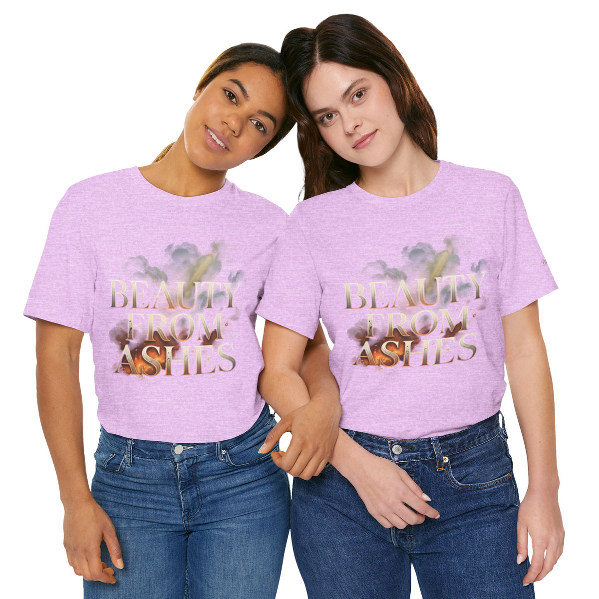 Beauty From Ashes Floral Tee
