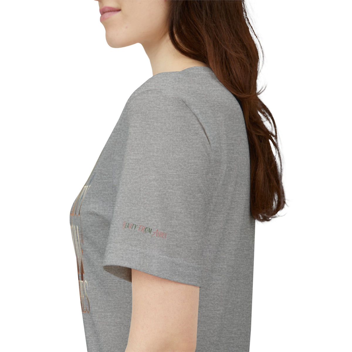 Beauty From Ashes Floral Tee