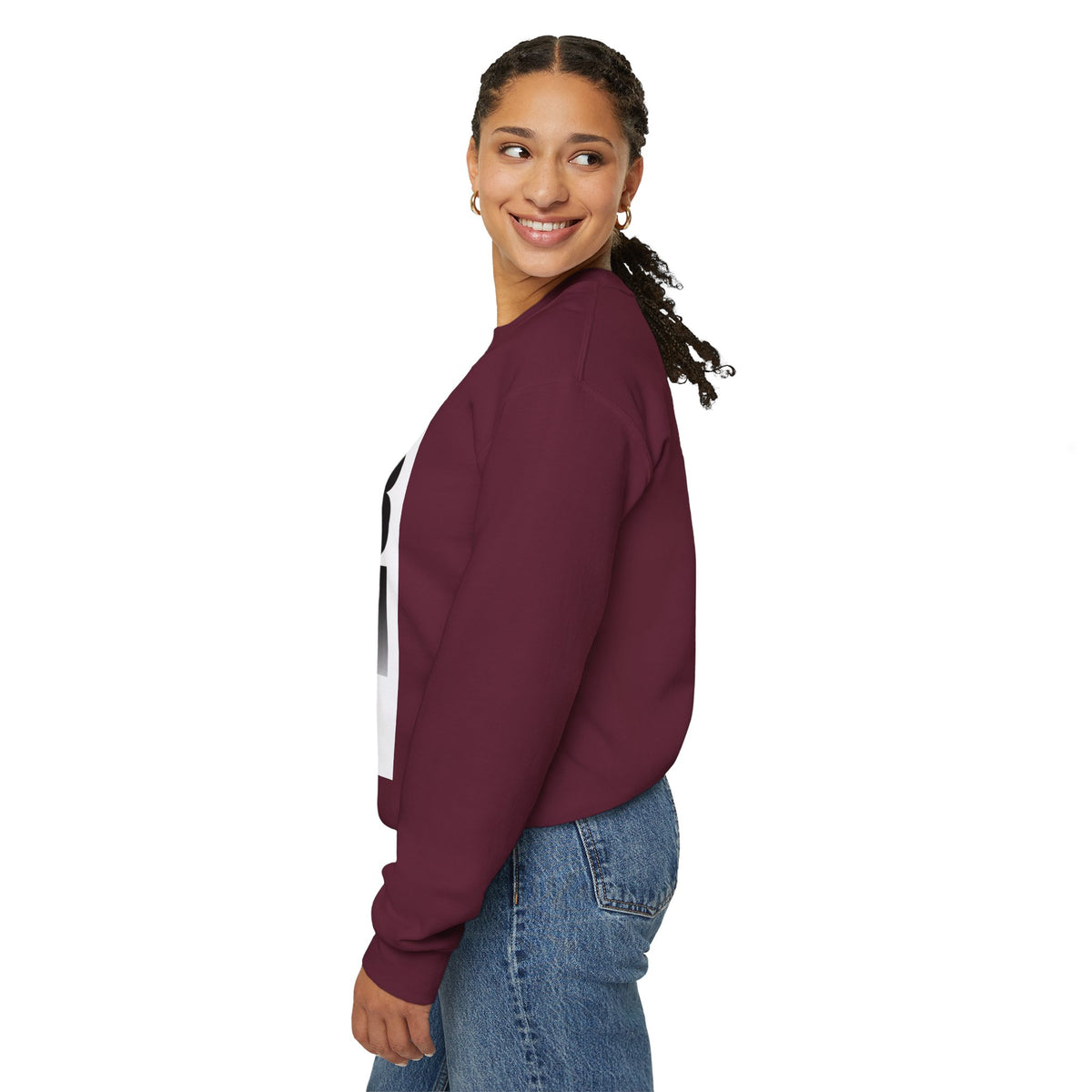 Lamb King Crewneck Sweatshirt — "The Lamb Is King" Christian Graphic Pullover