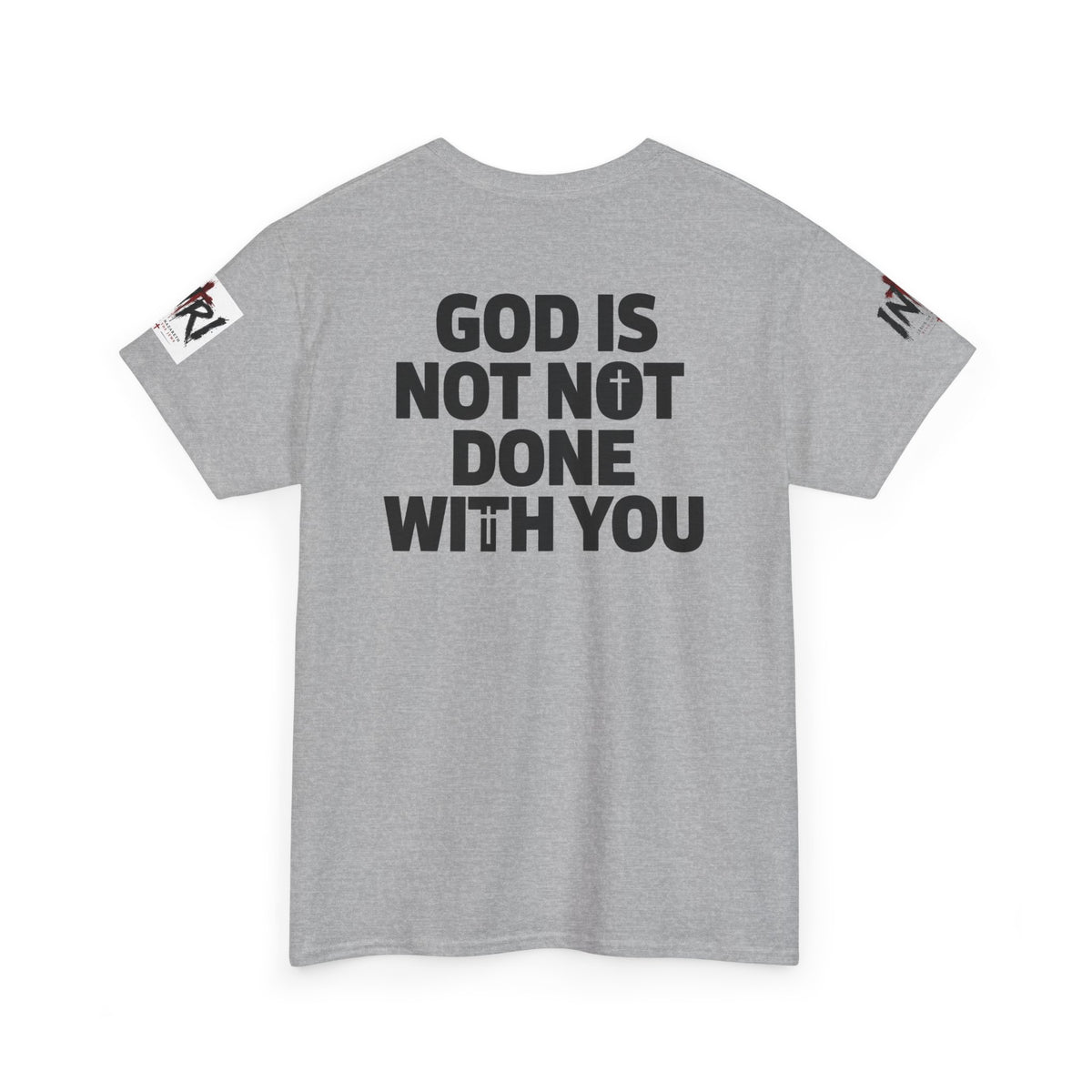 Armor of God T-Shirt — "God Is Not Done With You" Christian Faith Tee