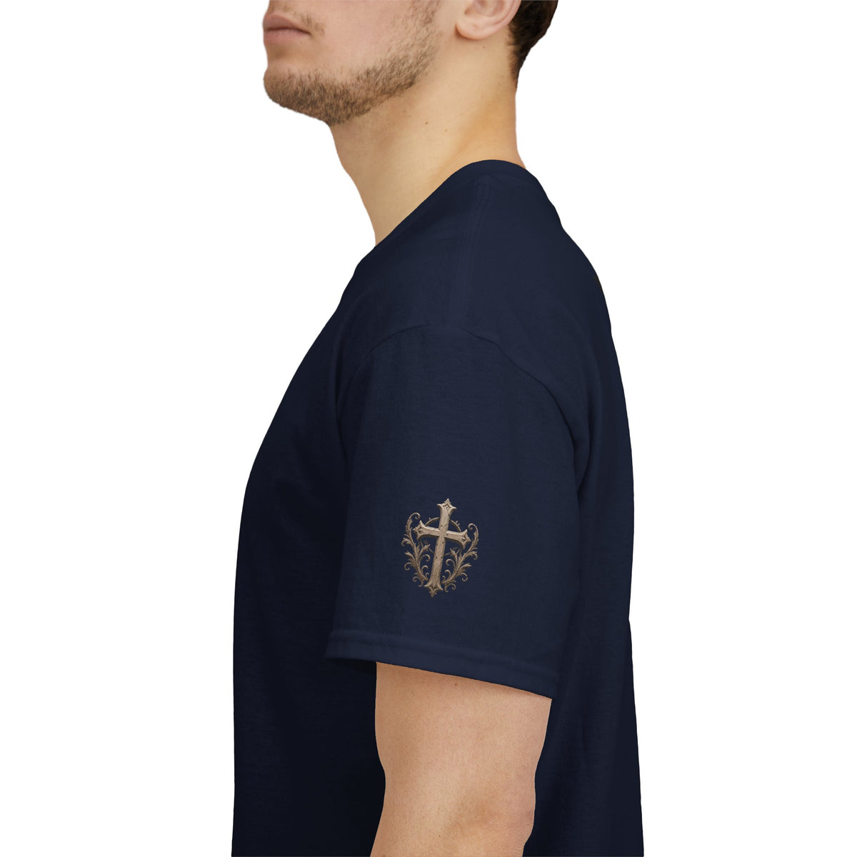 Angel Graphic Tee — "Walk by Faith, Not by Sight" Inspirational T‑Shirt