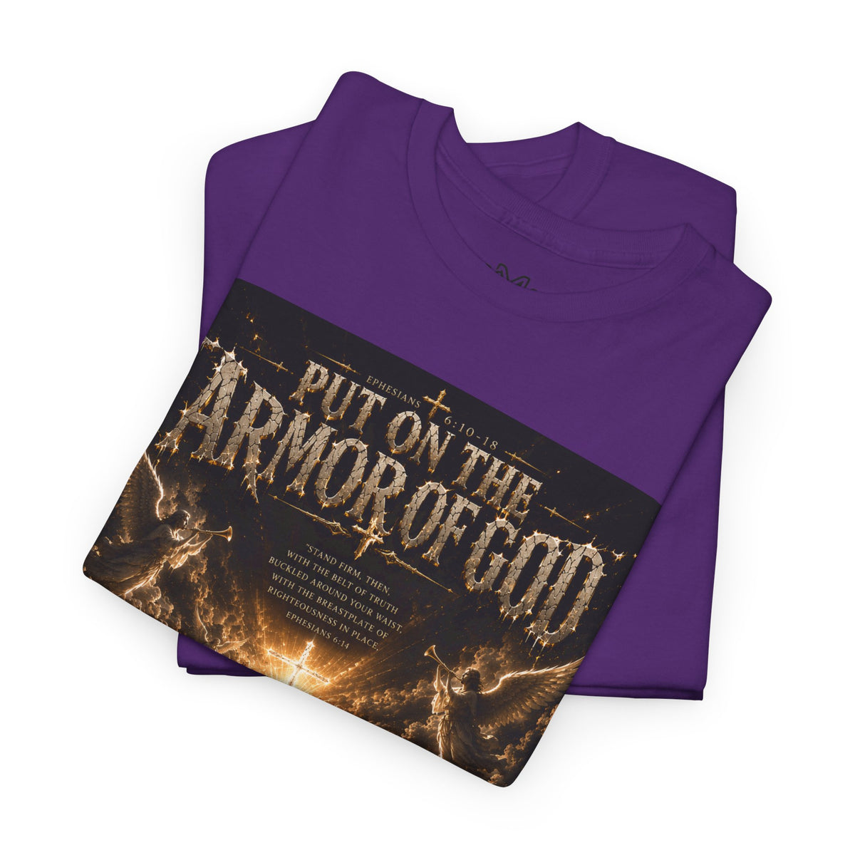 Armor of God T-Shirt — "God Is Not Done With You" Christian Faith Tee