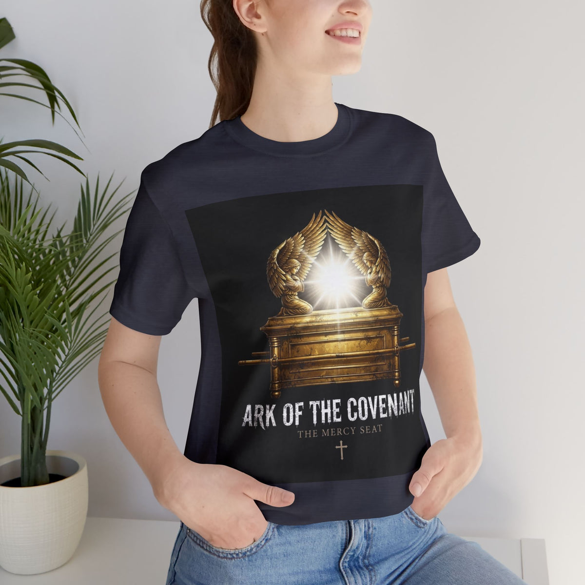 Ark of the Covenant T-Shirt — "King of Glory" Psalm 24:10 Christian Tee