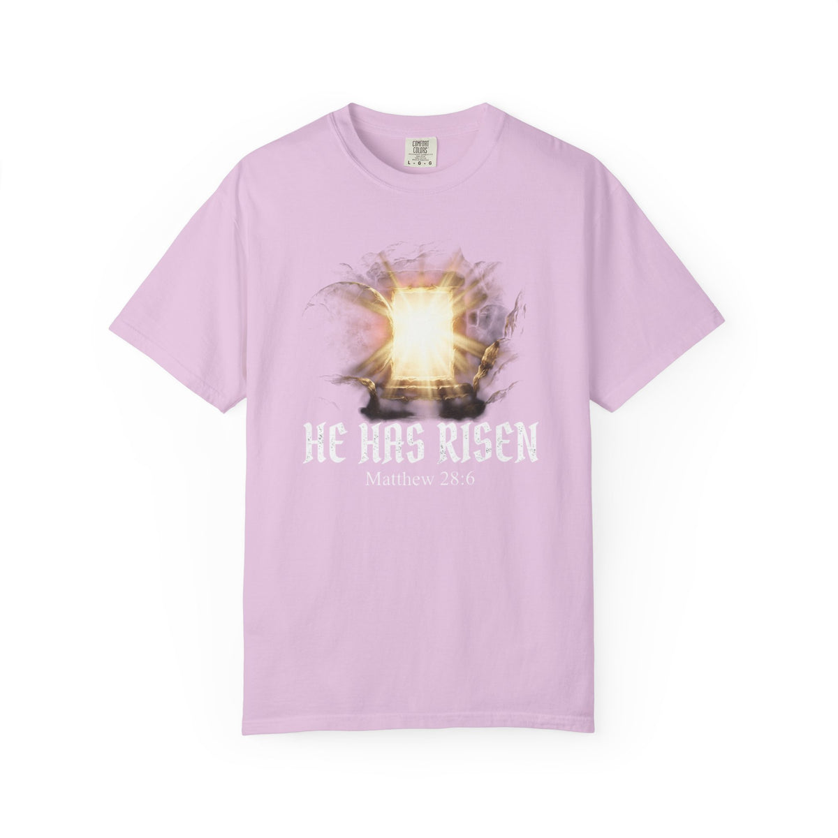 Angel Gateway T-Shirt — Fiery Winged Guardian Graphic Tee