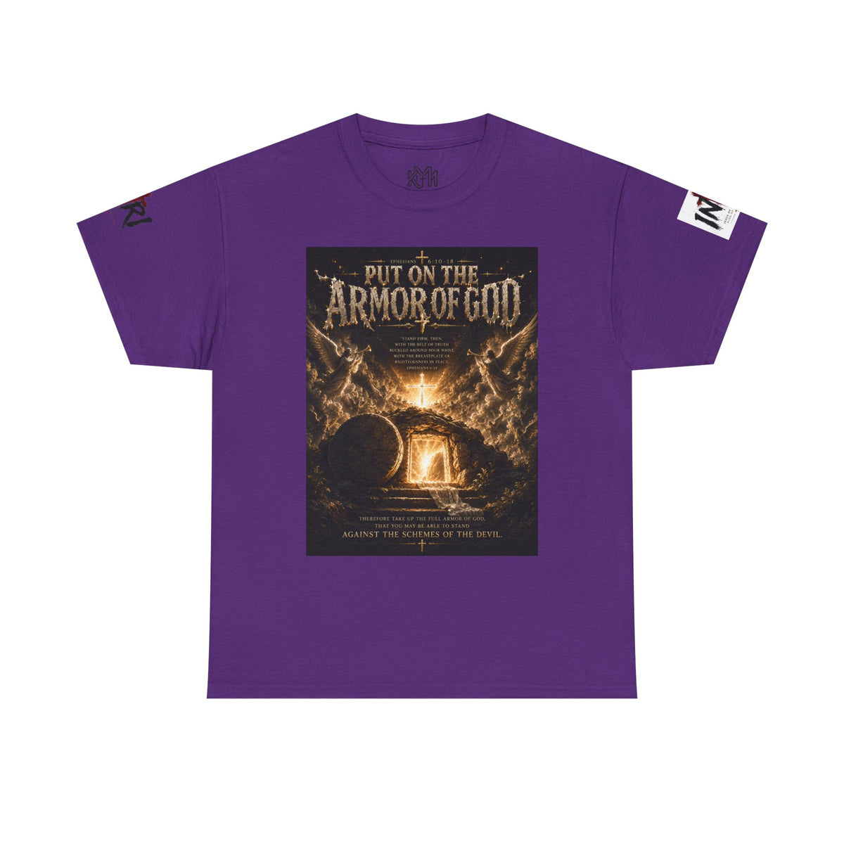 Armor of God T-Shirt — "God Is Not Done With You" Christian Faith Tee