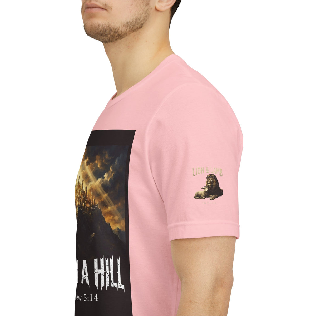 City on a Hill T-Shirt — Matthew 5:14 Christian Faith Tee