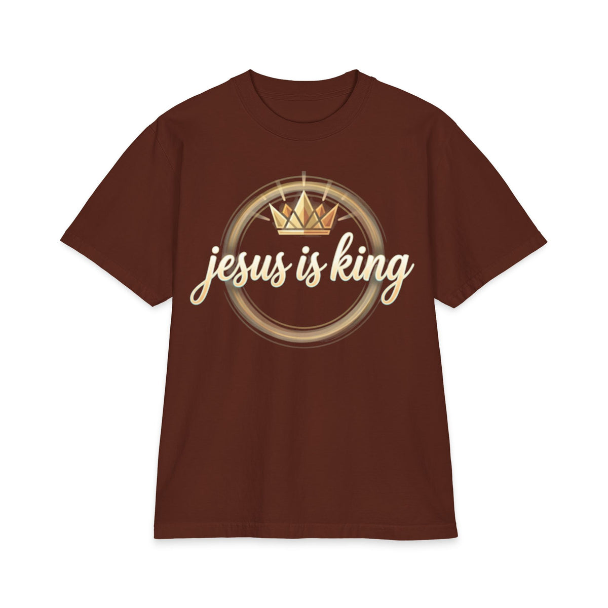 Jesus Is King T-Shirt — Christian Crown Faith Tee