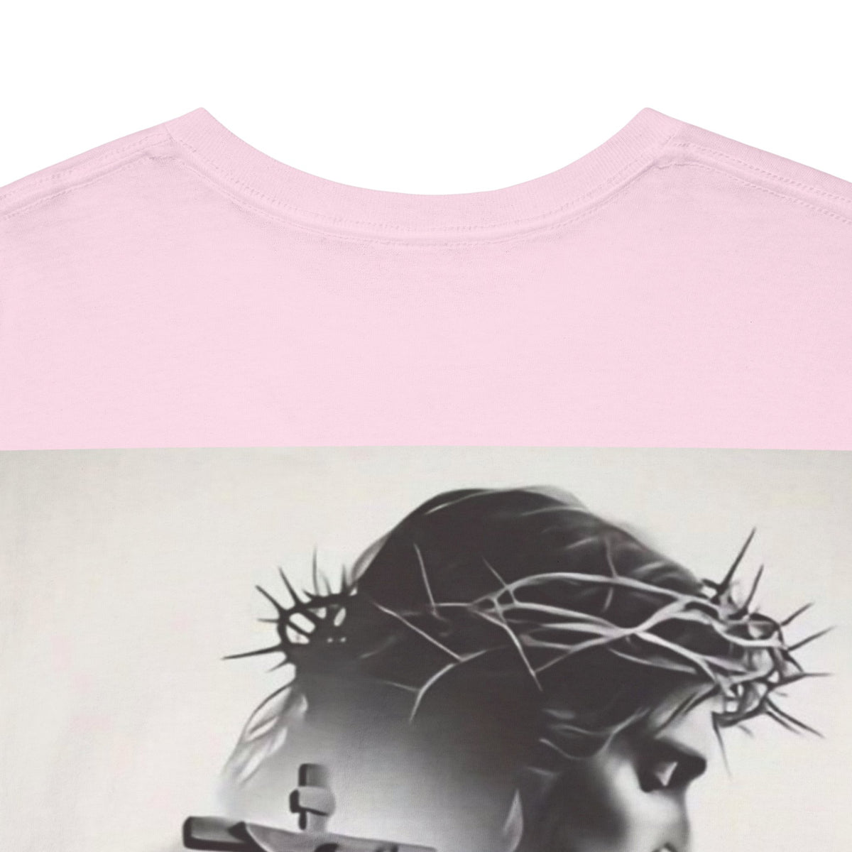 Christian Son & Heir T-Shirt — 'Adopted by Grace' Faith Tee with Jesus Prayer Design