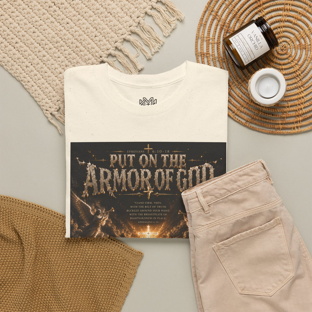 Armor of God T-Shirt — "God Is Not Done With You" Christian Faith Tee
