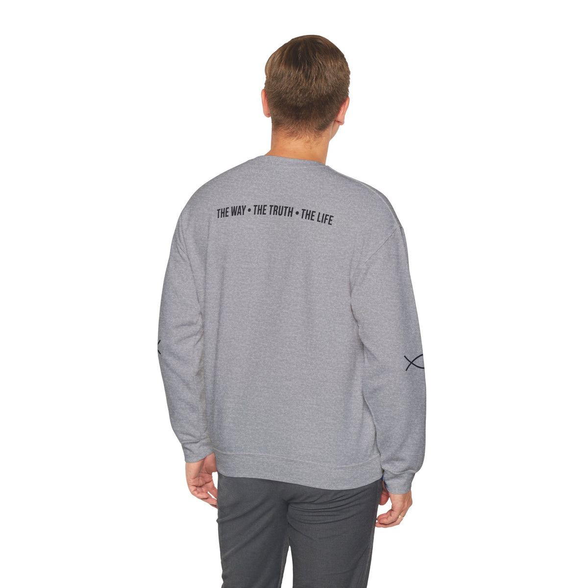 Jesus 'The Way • The Truth • The Life' Crewneck Sweatshirt