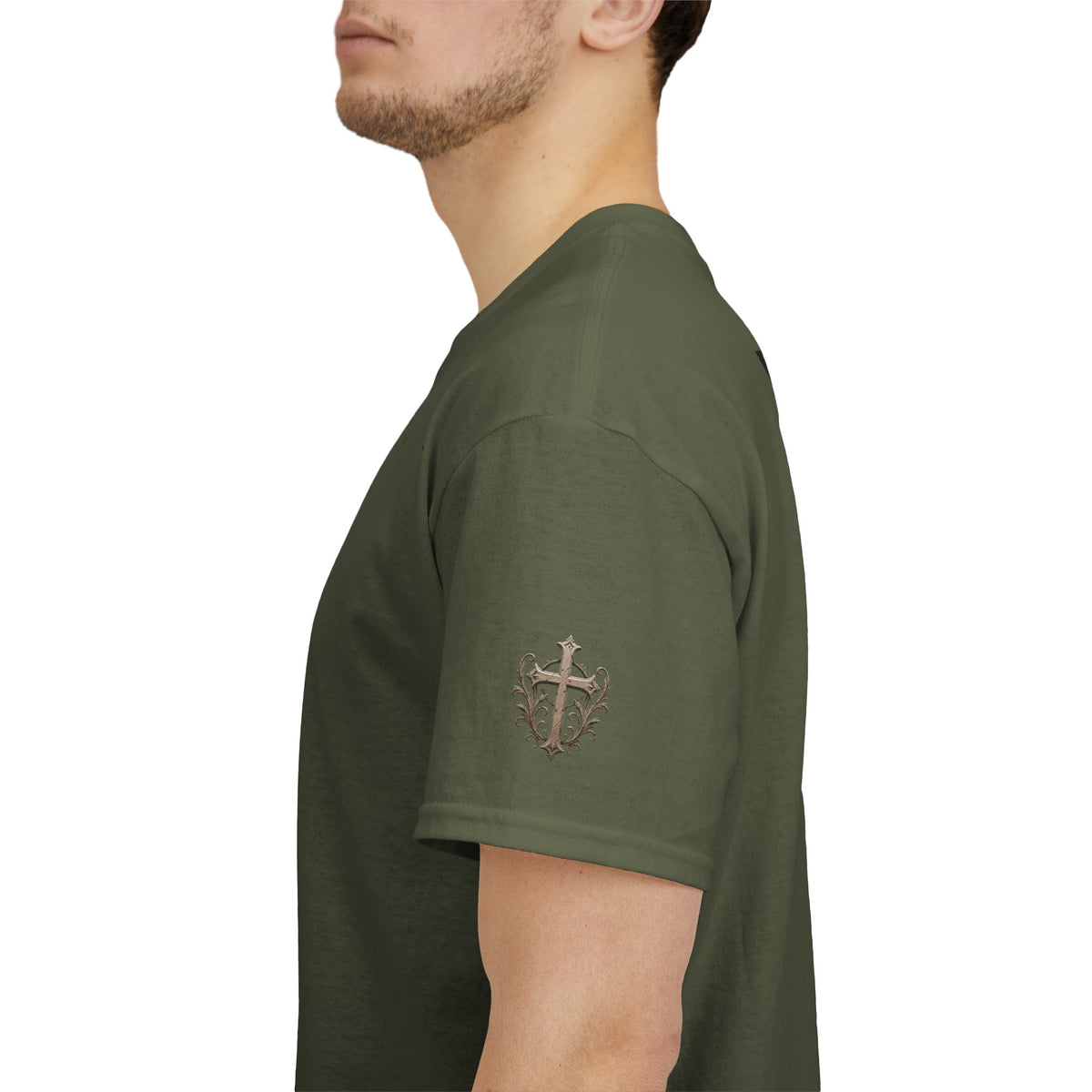 Angel Graphic Tee — "Walk by Faith, Not by Sight" Inspirational T‑Shirt