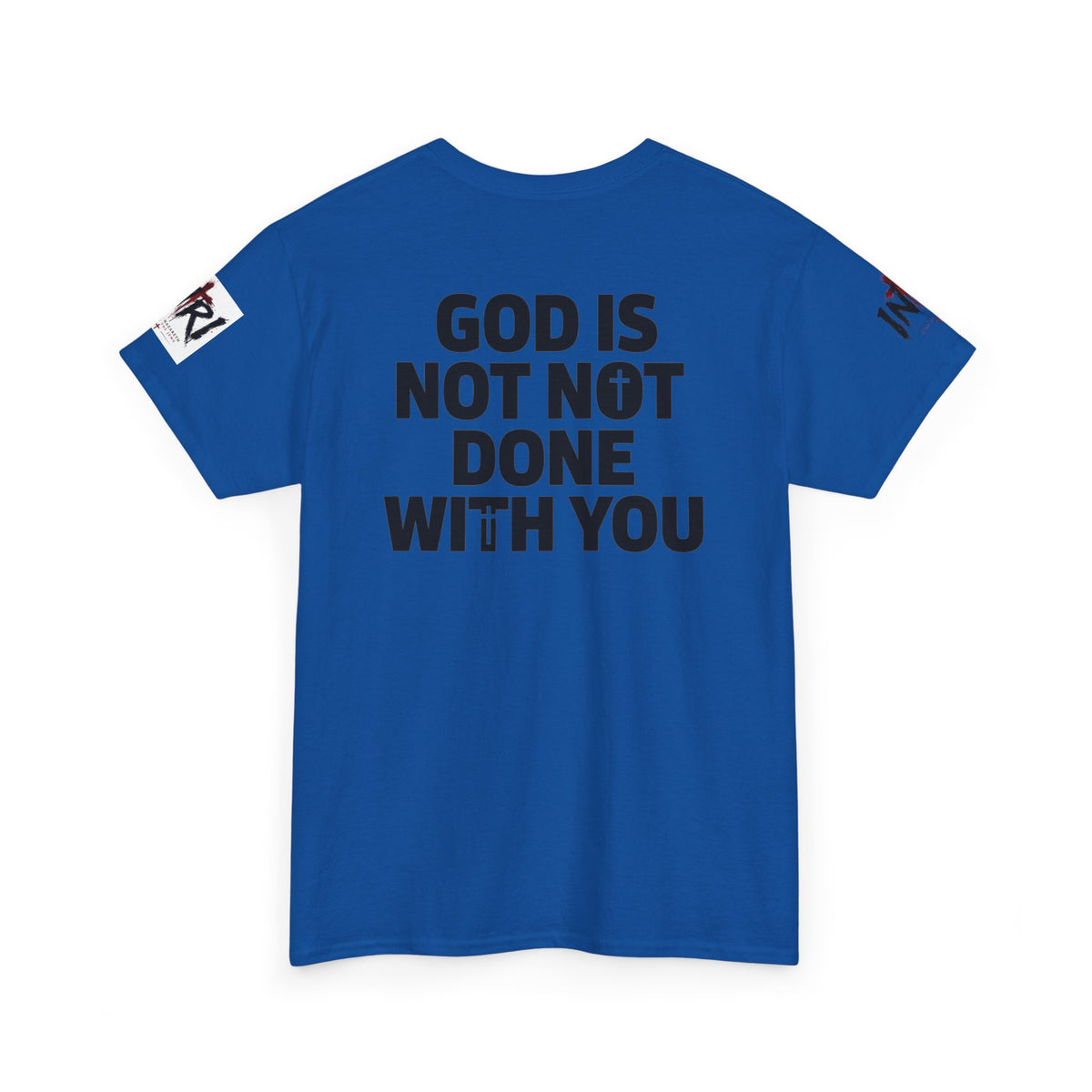 Armor of God T-Shirt — "God Is Not Done With You" Christian Faith Tee