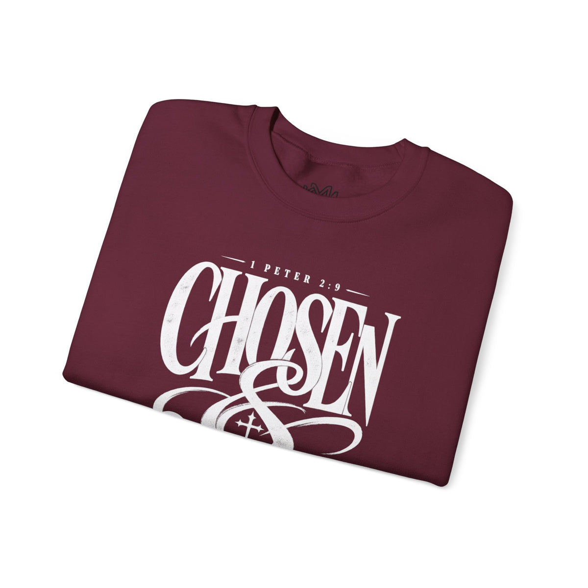 Chosen & Called Crewneck Sweatshirt — Christian Faith Apparel, 'A Royal Priesthood' Gospel Pullover