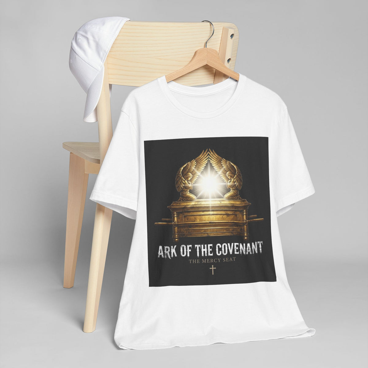 Ark of the Covenant T-Shirt — "King of Glory" Psalm 24:10 Christian Tee