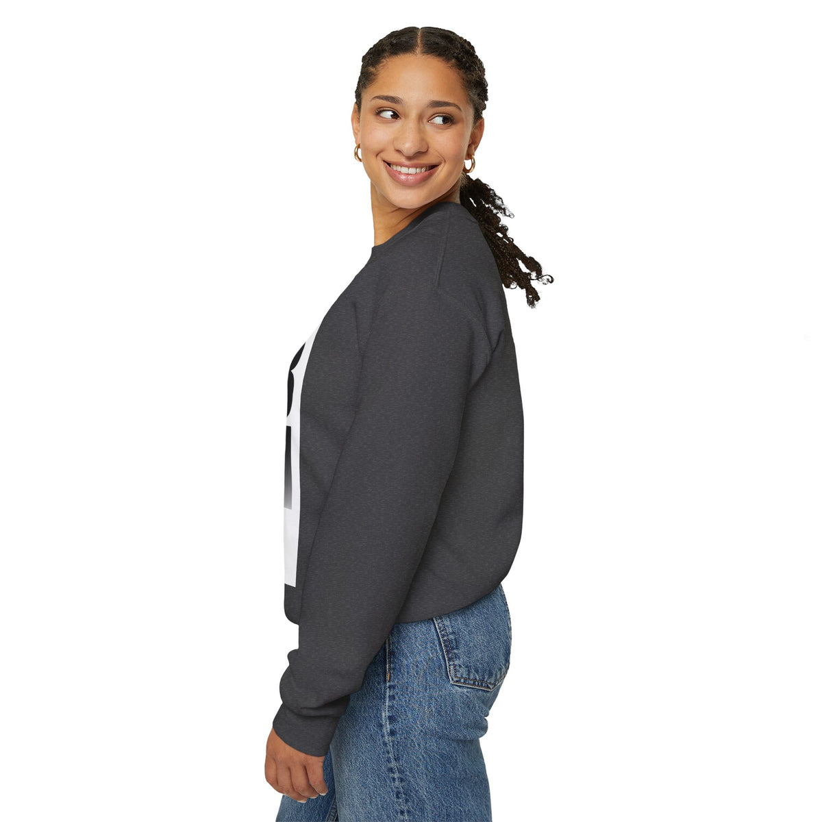 Lamb King Crewneck Sweatshirt — "The Lamb Is King" Christian Graphic Pullover