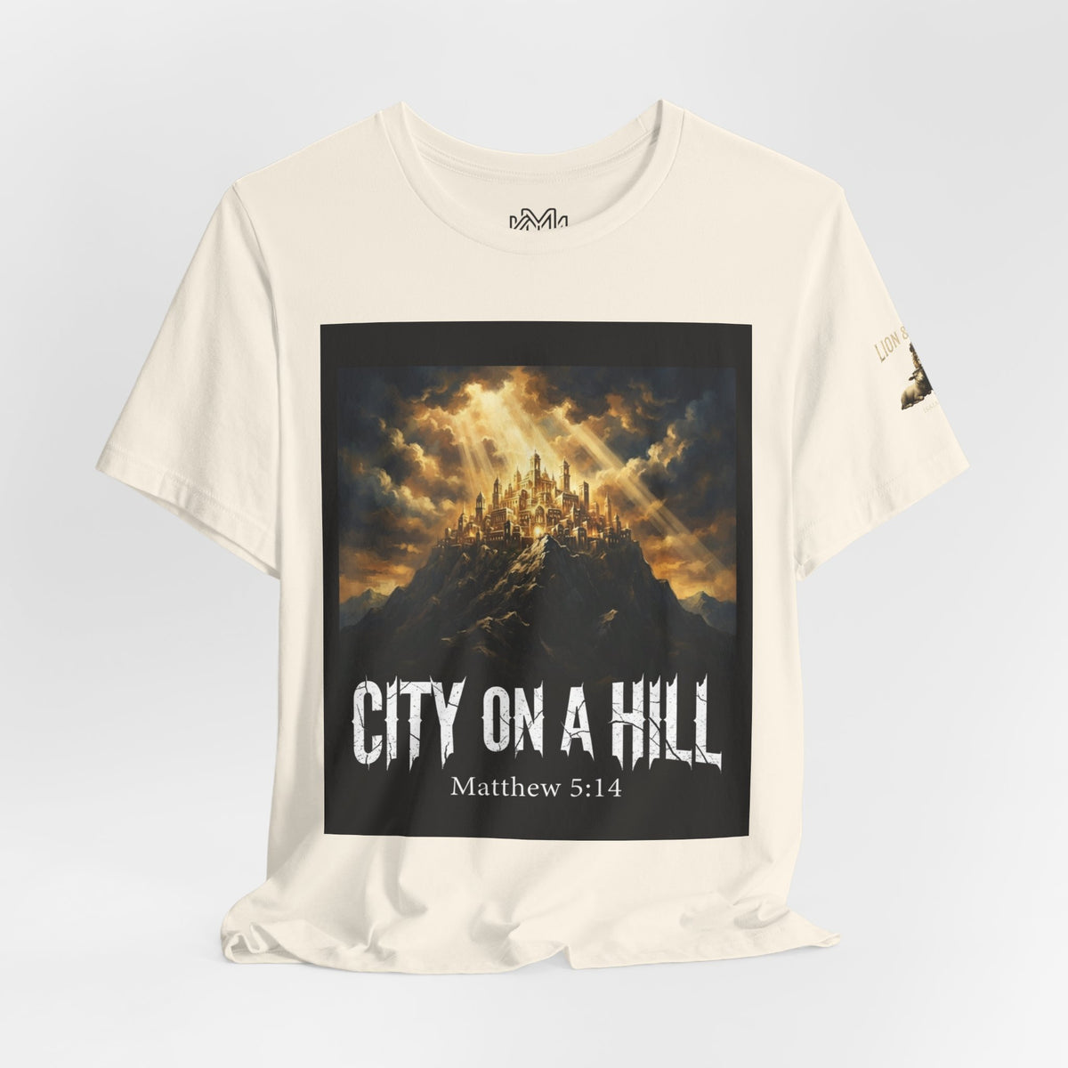City on a Hill T-Shirt — Matthew 5:14 Christian Faith Tee