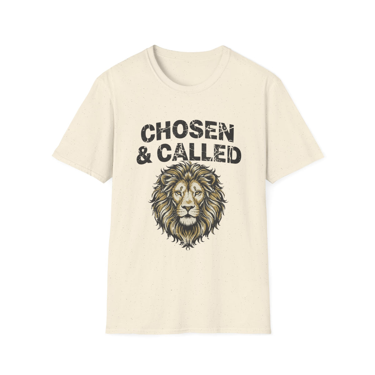 Chosen & Called Lion T-Shirt — Inspirational Christian Faith Tee