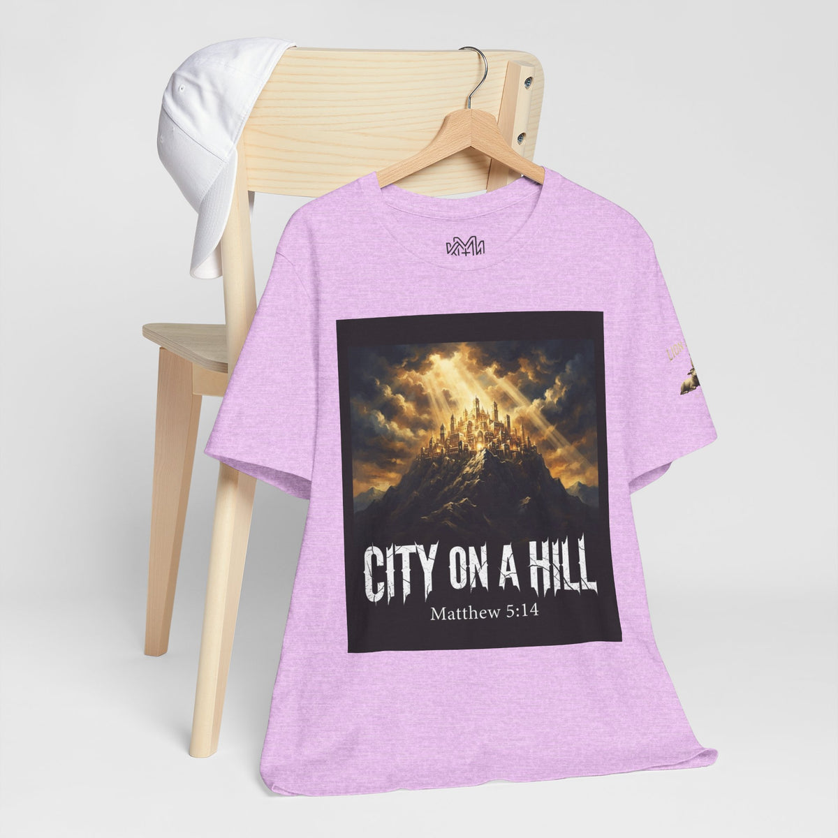 City on a Hill T-Shirt — Matthew 5:14 Christian Faith Tee