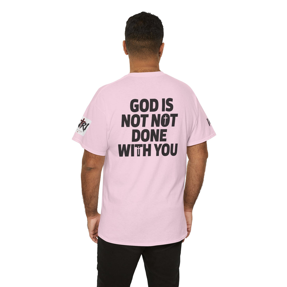 Armor of God T-Shirt — "God Is Not Done With You" Christian Faith Tee