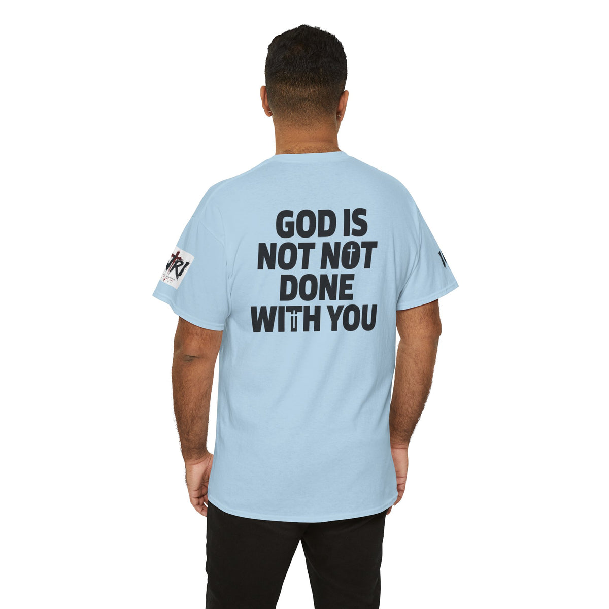 Armor of God T-Shirt — "God Is Not Done With You" Christian Faith Tee