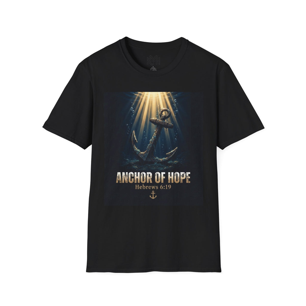 Anchor of Hope T-Shirt — Inspirational Anchor Design (Hebrews 6:19)