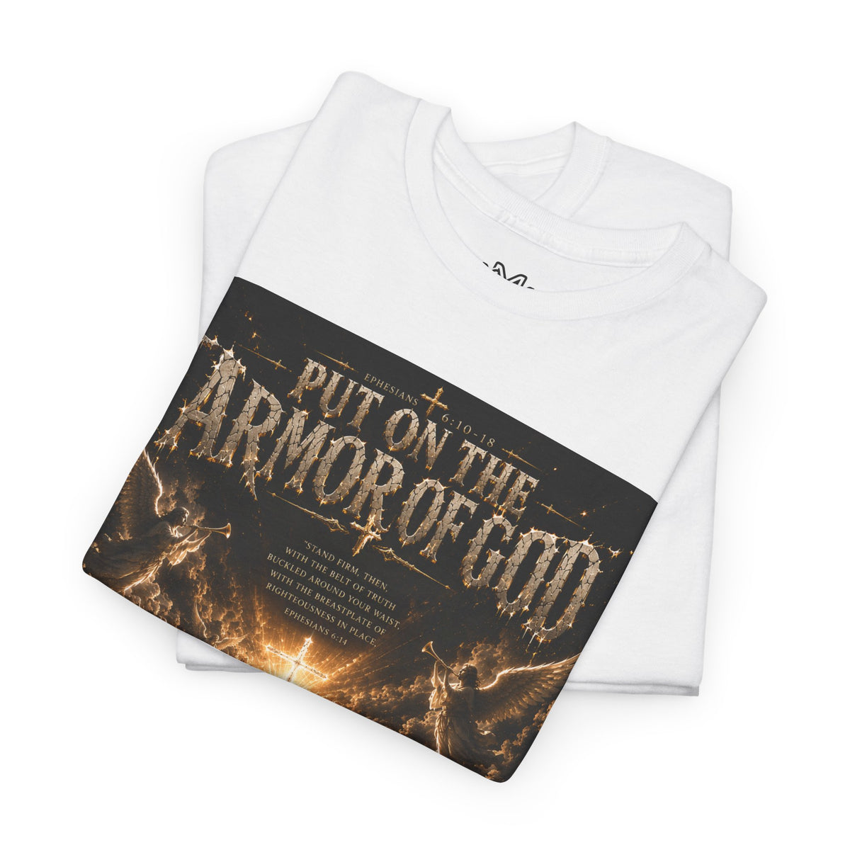 Armor of God T-Shirt — "God Is Not Done With You" Christian Faith Tee