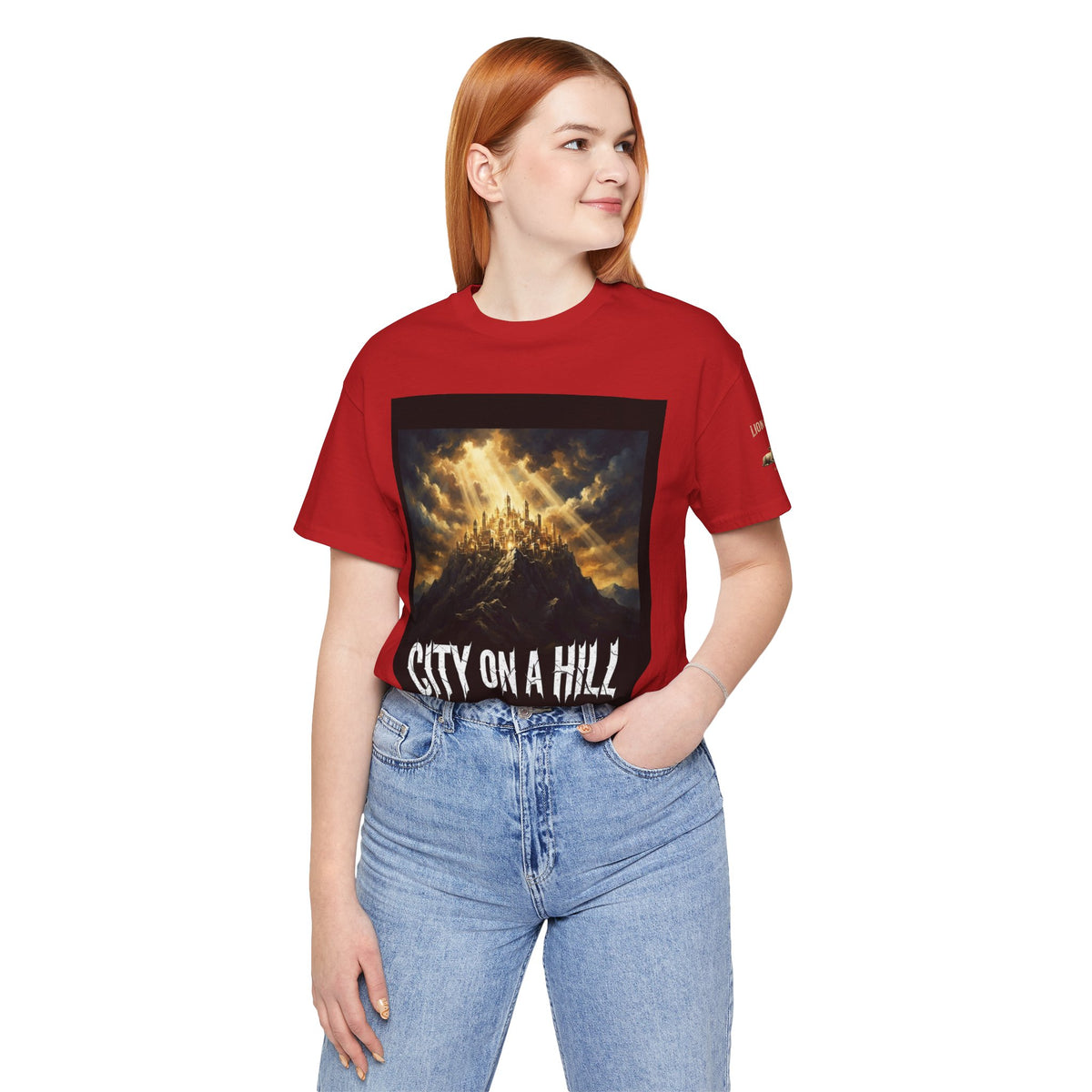 City on a Hill T-Shirt — Matthew 5:14 Christian Faith Tee