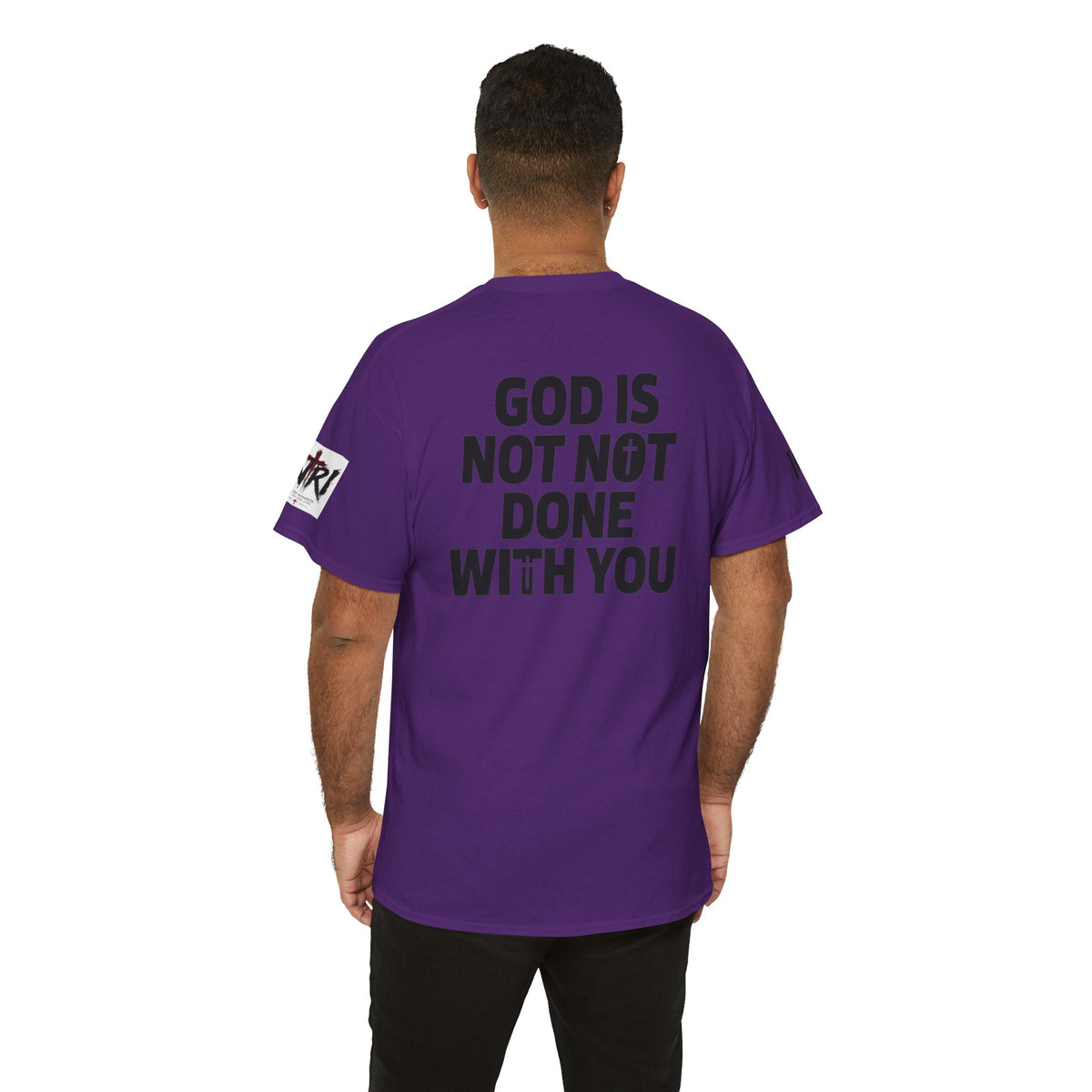 Armor of God T-Shirt — "God Is Not Done With You" Christian Faith Tee