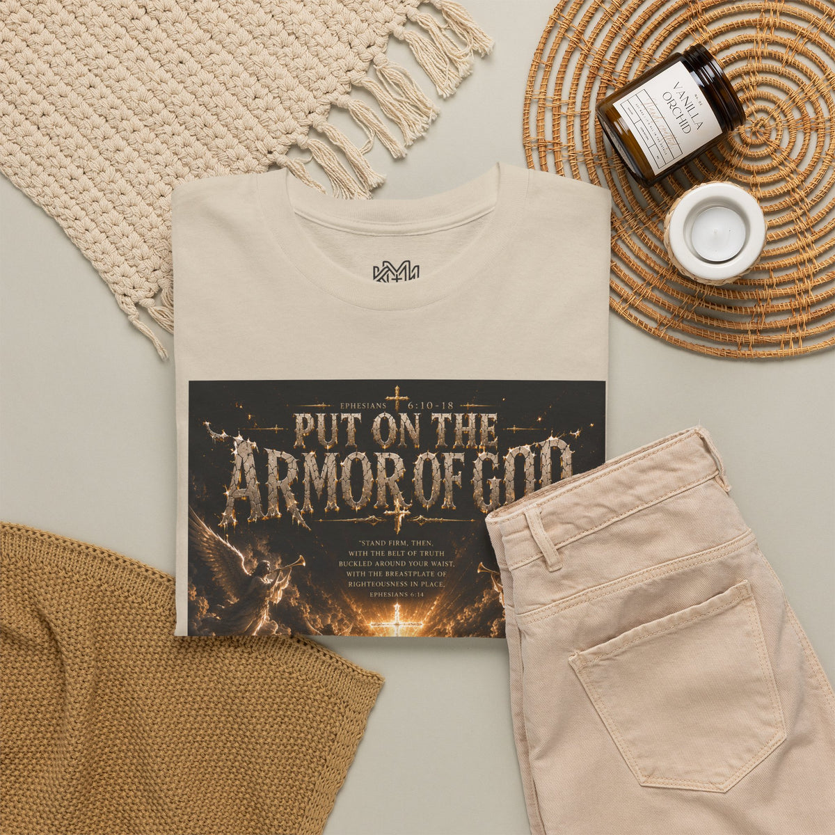 Armor of God T-Shirt — "God Is Not Done With You" Christian Faith Tee