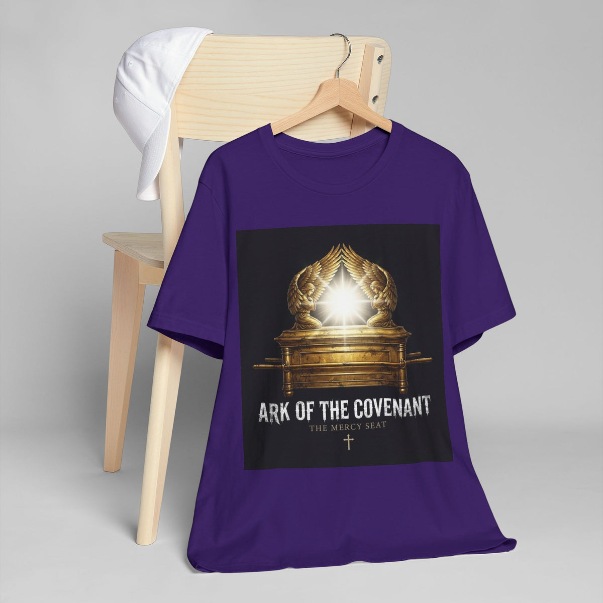 Ark of the Covenant T-Shirt — "King of Glory" Psalm 24:10 Christian Tee