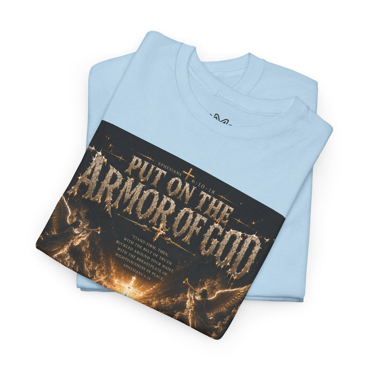 Armor of God T-Shirt — "God Is Not Done With You" Christian Faith Tee