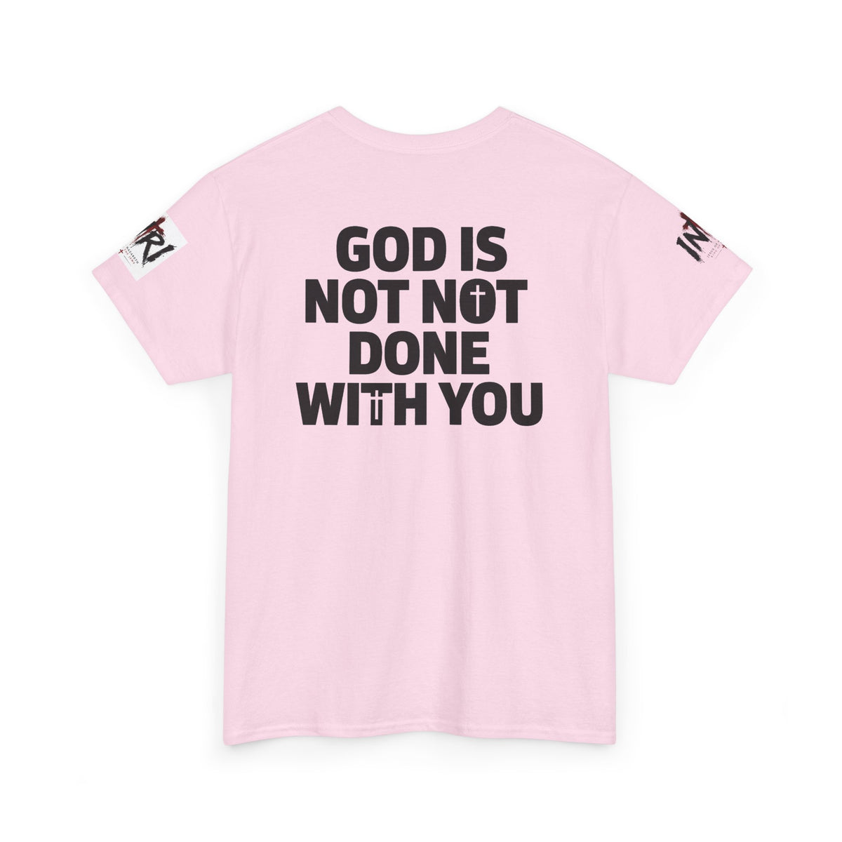 Armor of God T-Shirt — "God Is Not Done With You" Christian Faith Tee