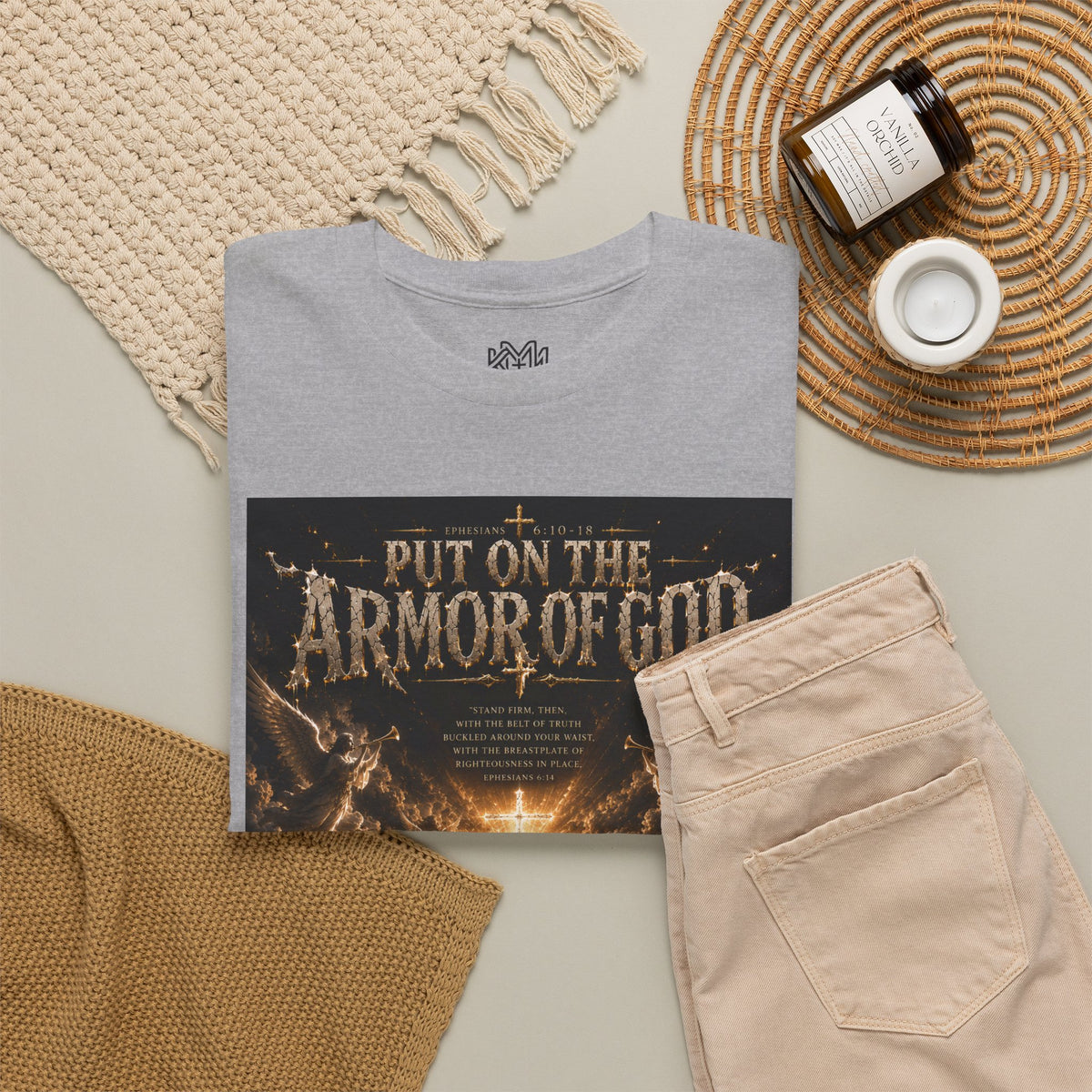 Armor of God T-Shirt — "God Is Not Done With You" Christian Faith Tee