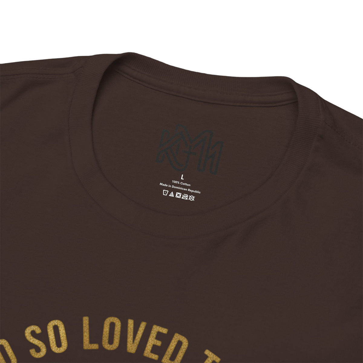 John 3:16 Cross T-Shirt — "For God So Loved the World" Christian Tee