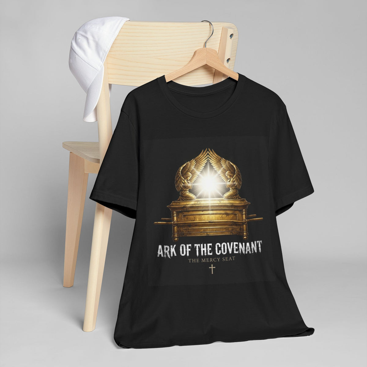 Ark of the Covenant T-Shirt — "King of Glory" Psalm 24:10 Christian Tee