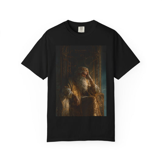 Royal Portrait T-Shirt — Classic King Painting Graphic Tee