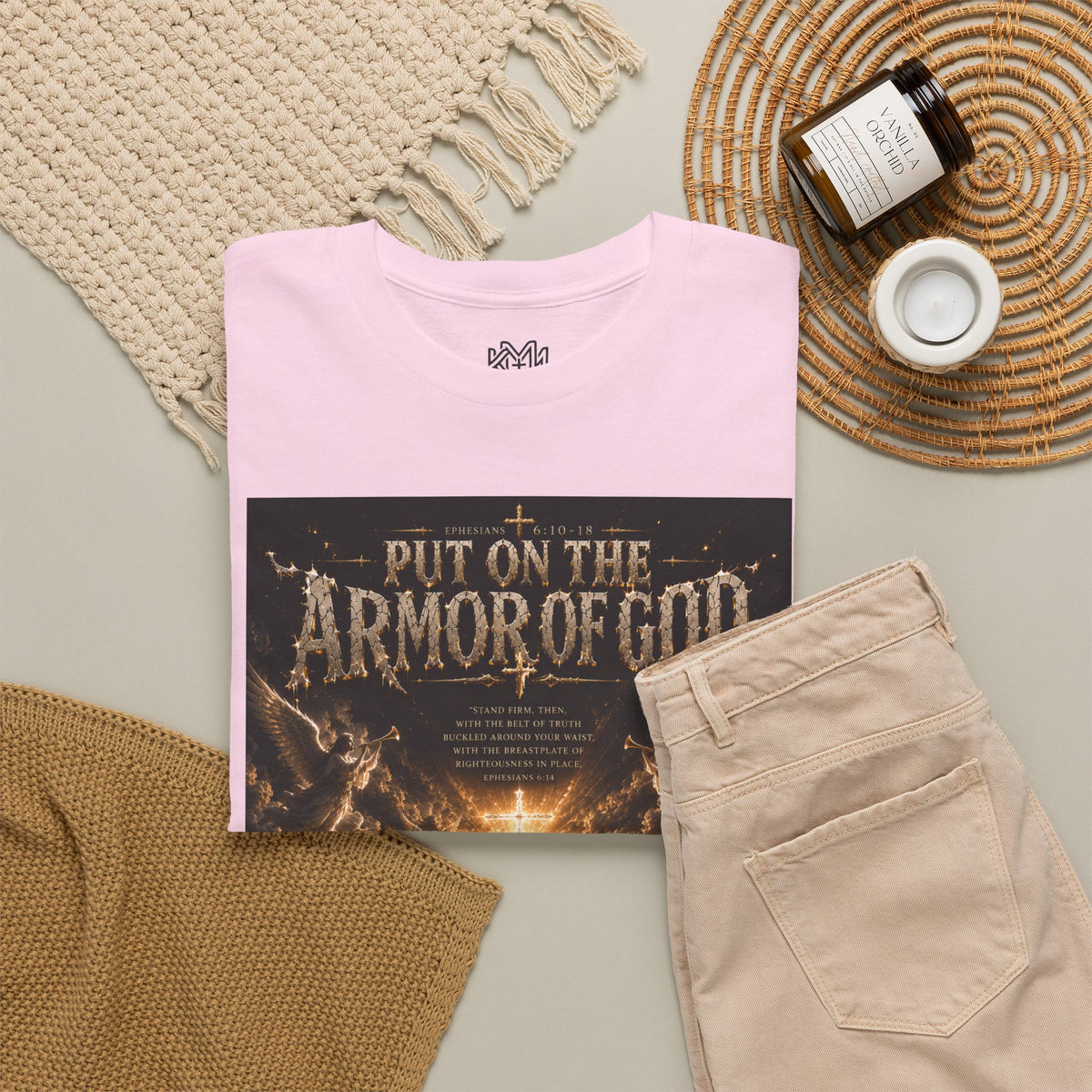 Armor of God T-Shirt — "God Is Not Done With You" Christian Faith Tee