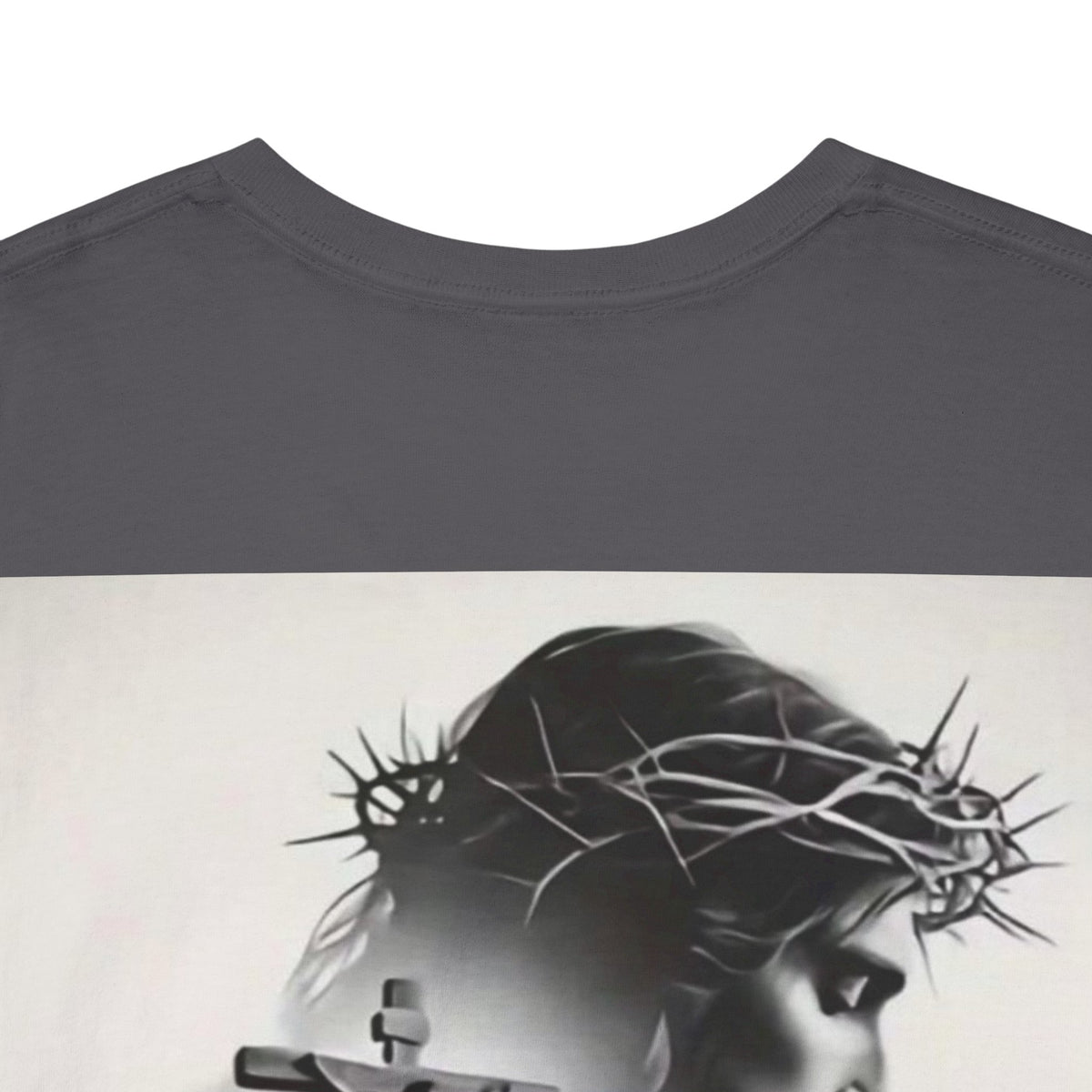 Christian Son & Heir T-Shirt — 'Adopted by Grace' Faith Tee with Jesus Prayer Design
