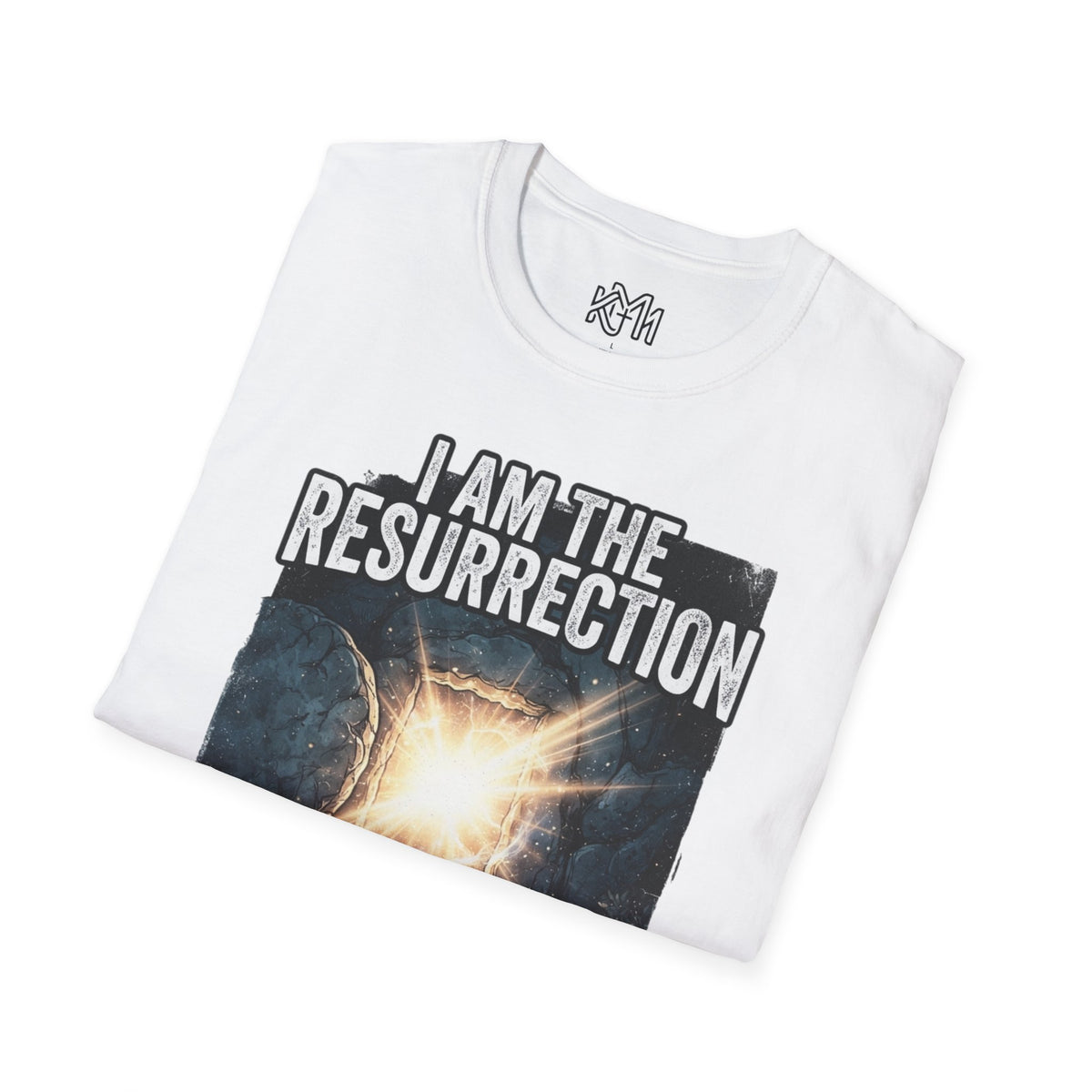 I Am The Resurrection T-Shirt — John 11:25 Christian Easter Tee