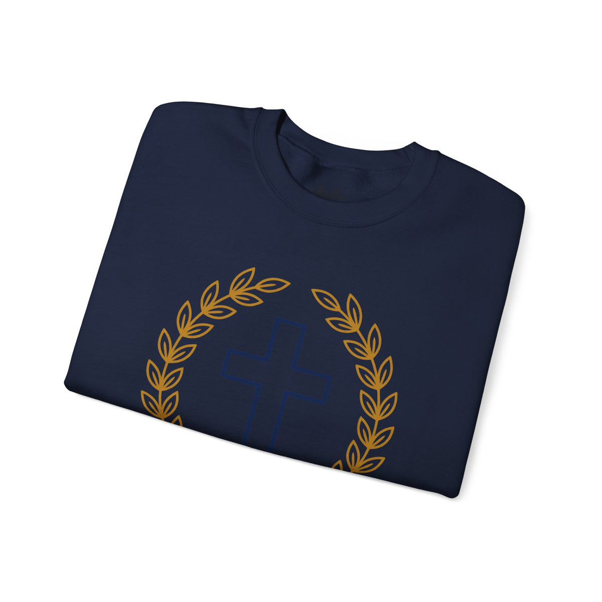 Agape Cross Crewneck Sweatshirt — Christian Faith Pullover