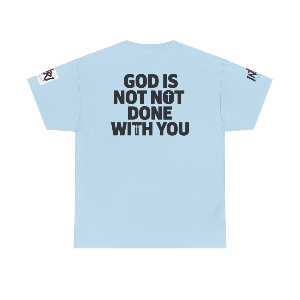 Armor of God T-Shirt — "God Is Not Done With You" Christian Faith Tee