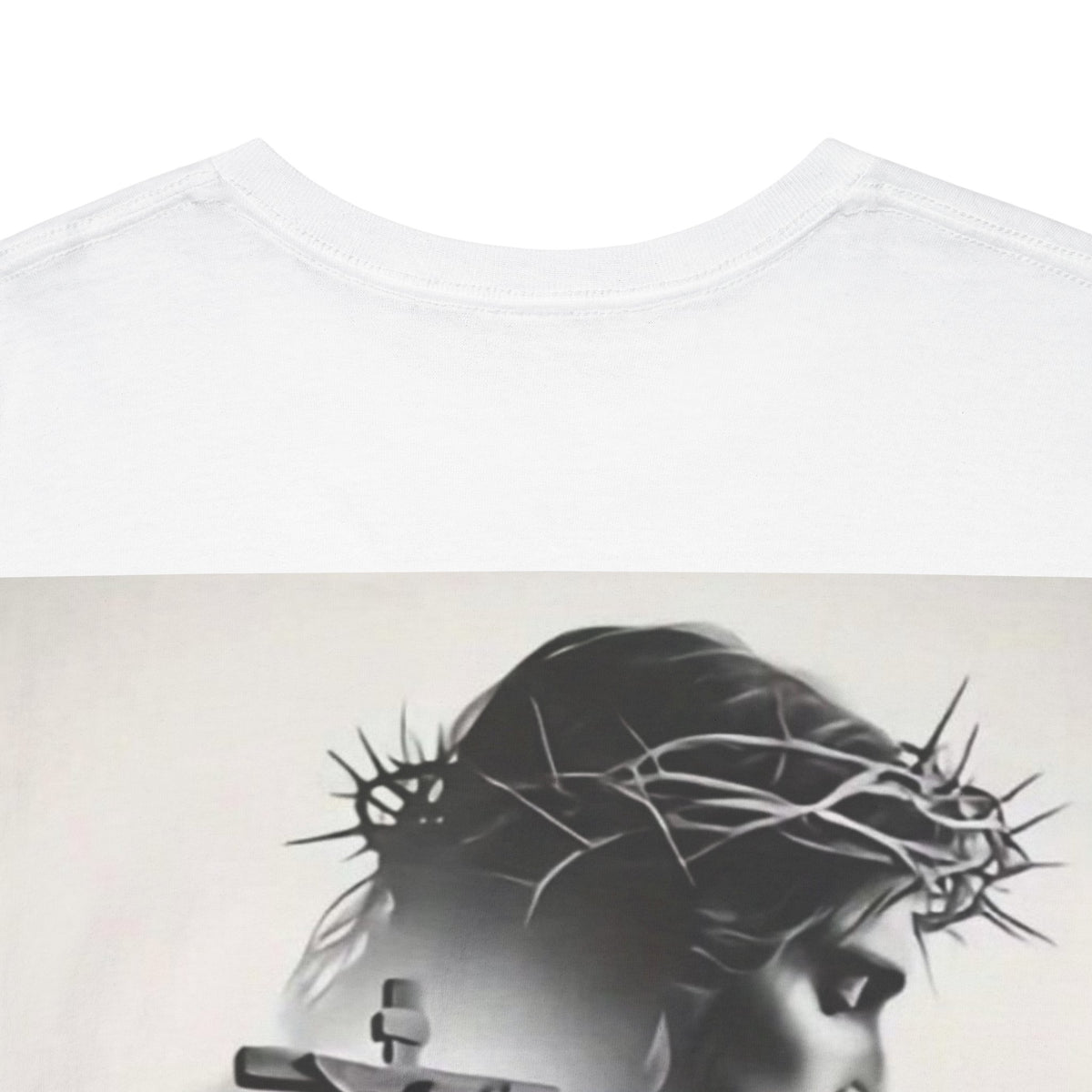 Christian Son & Heir T-Shirt — 'Adopted by Grace' Faith Tee with Jesus Prayer Design